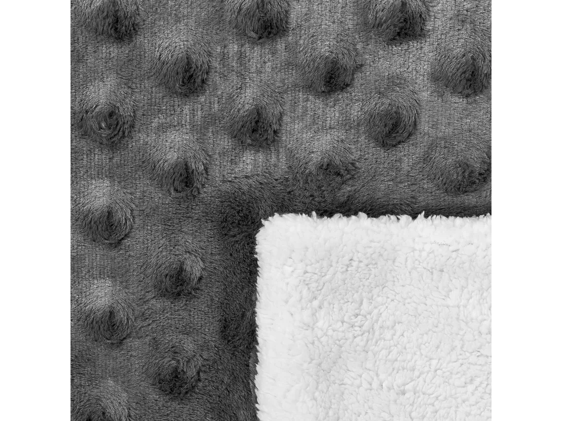 Couvre-lits KANDILLI 150 x 200 cm Gris