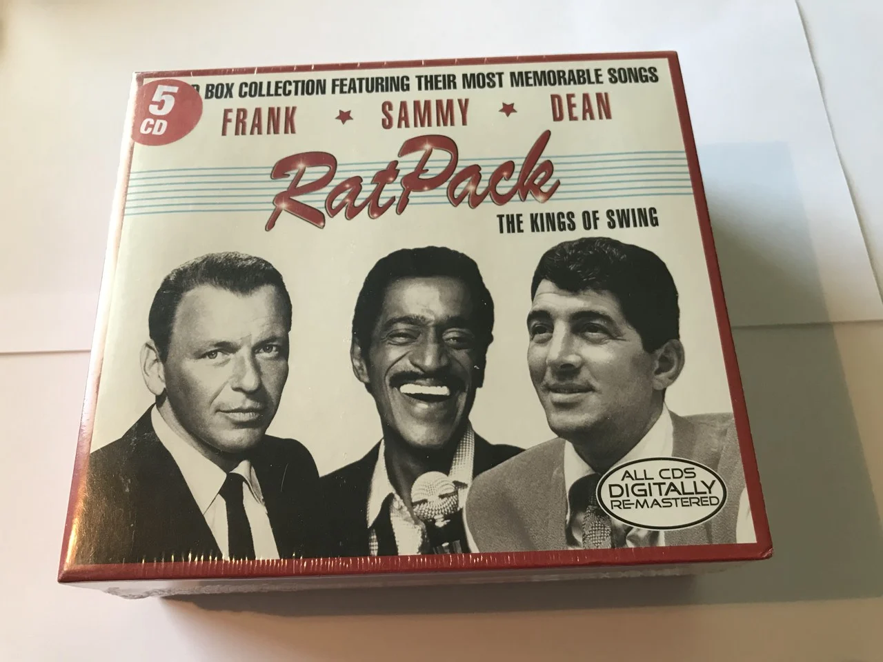 TheRatpack – 5 CD Frank Sinatra, Sammy Davis, Dean Martin