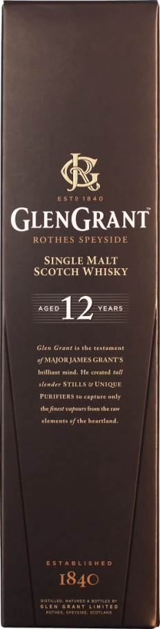 GLEN GRANT 12 YEARS 70CL