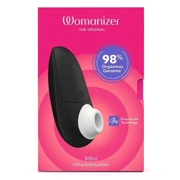 Womanizer Mini 2 Preto Compacto Estimulador Clitoriano