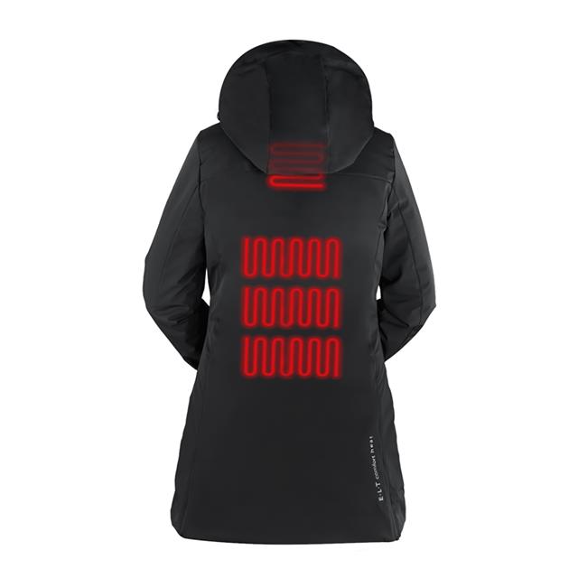 Winterjas E·L·T Comfort Heat Heating Zwart