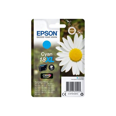 Epson 18XL Pâquerette - cyan - cartouche d'encre originale