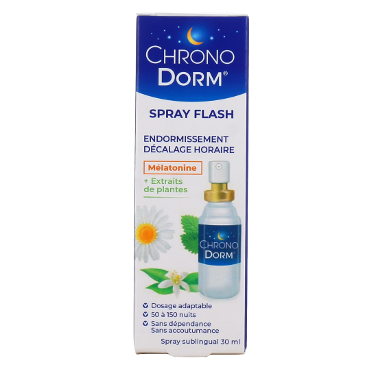 Chronodorm Flash Mélatonine Spray Sublingual