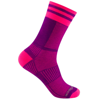 Wrightsock Coolmesh II Crew Socken Plum / Pink Damen
