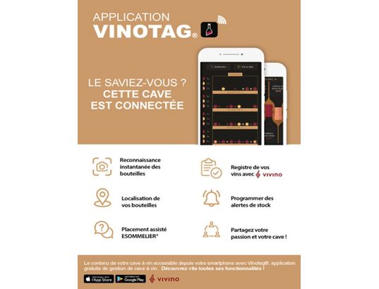 CLIMADIFF - Cave à vin de service CEPAGE33DZ