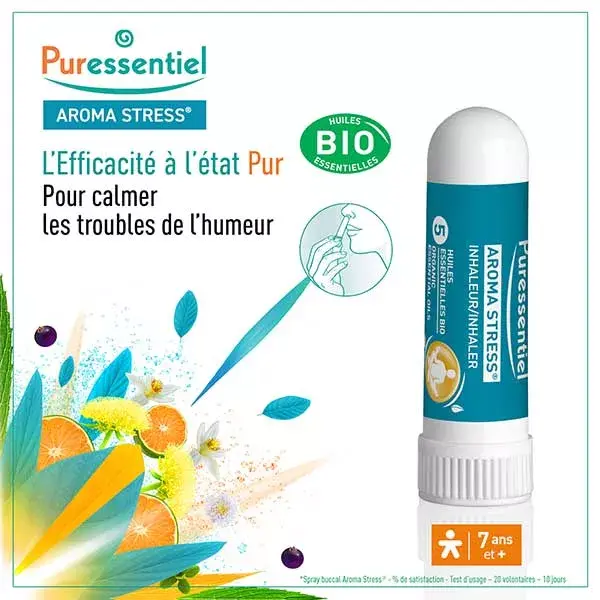 Inalador Anti-Stress Puressentiel para Sono e Relaxamento 1ml
