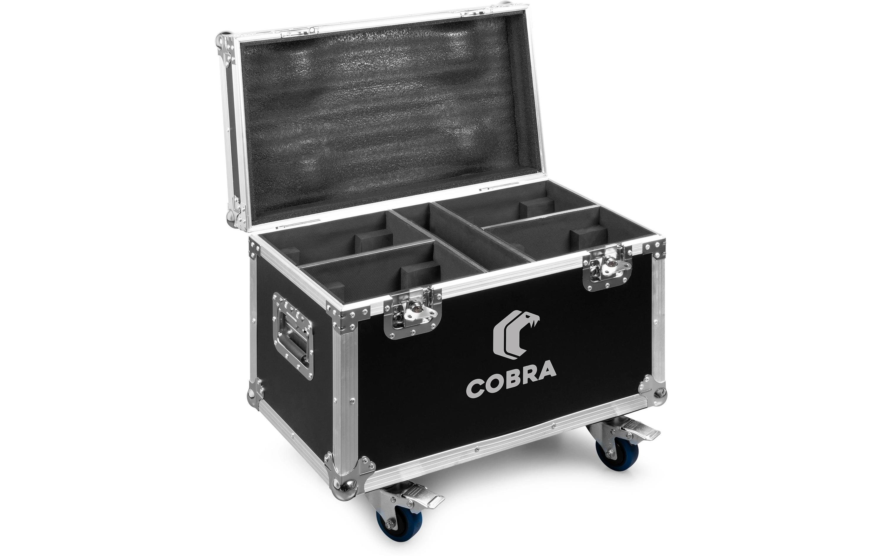 Flightcase FC4COBRA<br>Flightcase für 4x Moving Heads der Cobra-Serie