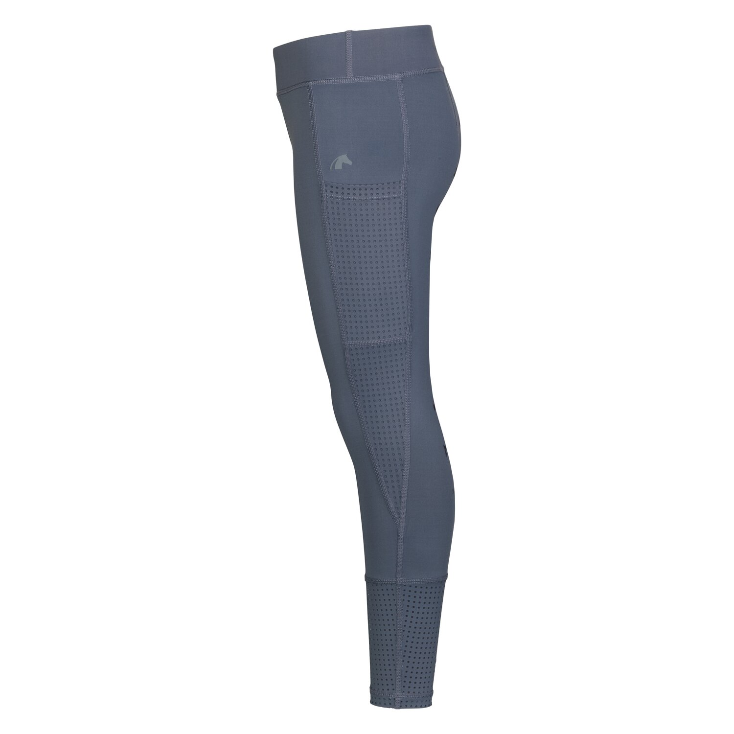 black forest kids Grip-Vollbesatz-Reitleggings Mesh - smokedblue