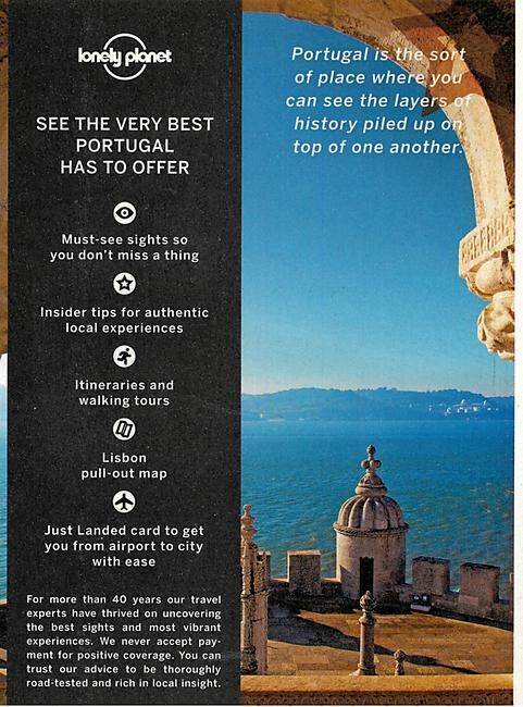 LONELY PLANET - BEST OF PORTUGAL EN ANGLAIS