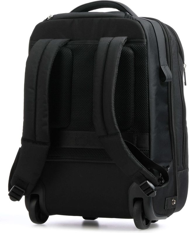 Samsonite - Litepoint Laptop Backpack/Wheels - Zwart - Gerecycled Plastic