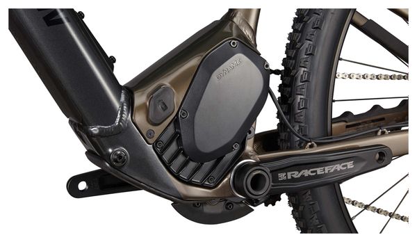 VTT Électrique Semi-Rigide Rocky Mountain Fusion Powerplay 10 Shimano Deore 10V 480Wh 29'' Marron Gris