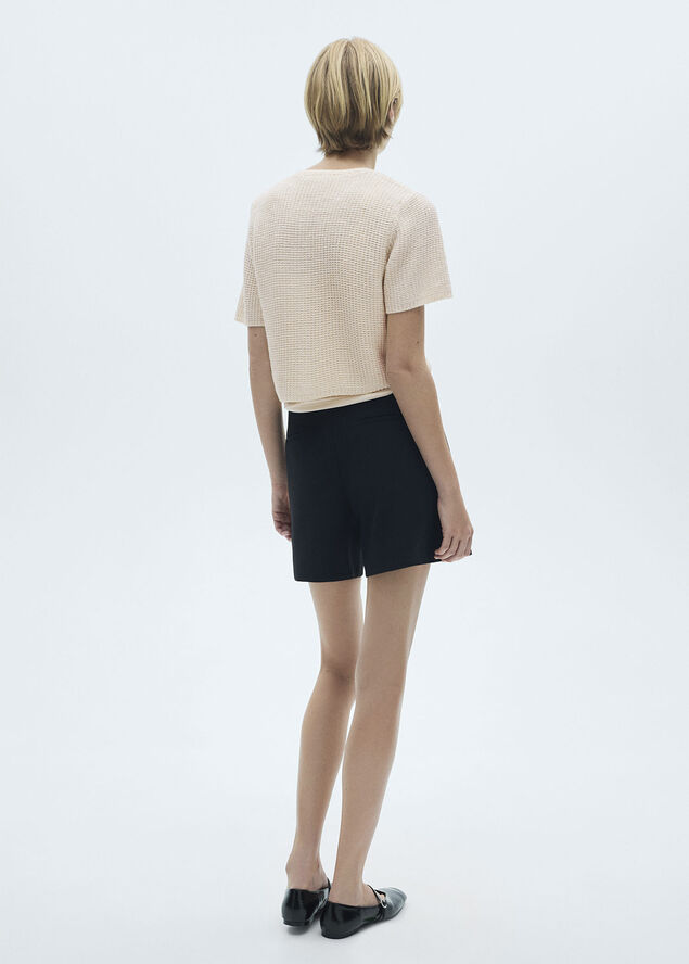 MANGO CARDIGAN. -- RADIANT Light beige