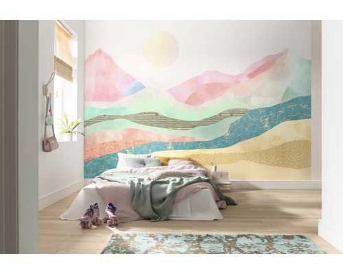 Fotobehang vliesbehang X7-1038 Heilige Berg 7 stuks. 350x250cm