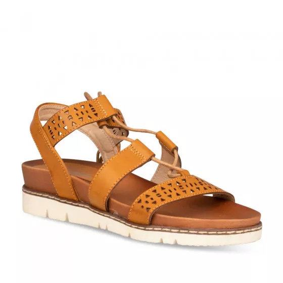 Sandales COGNAC LADY GLAM