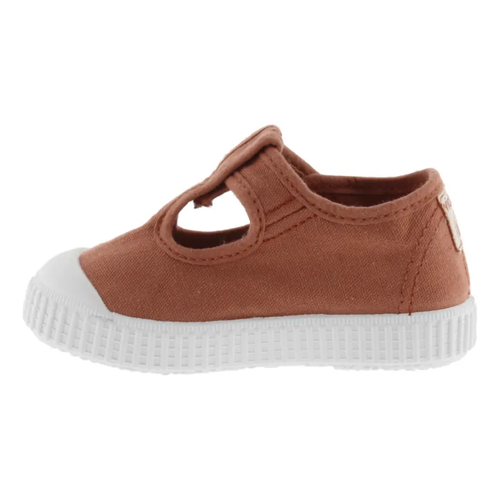Victoria Baskets Scratchs Sandalia Tira Lone | Ocre