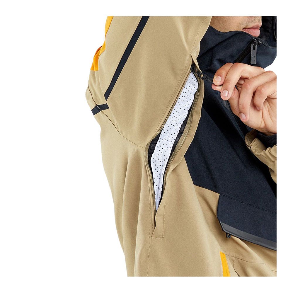 Volcom BRIGHTON - Veste ski Homme gold