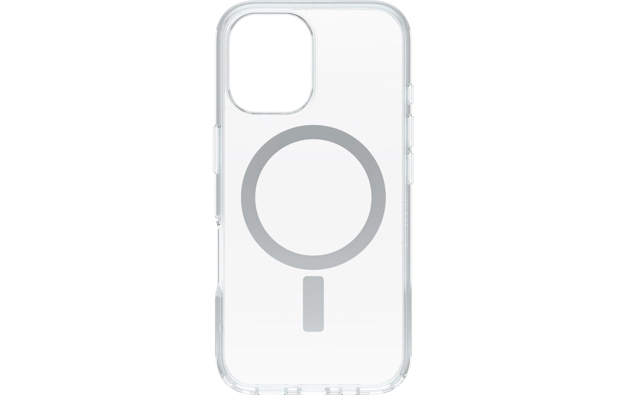 Back Cover Symmetry iPhone 16 TransparentSchutzhülle für das Apple iPhone 16 mit MagSafe Lademöglichkeit