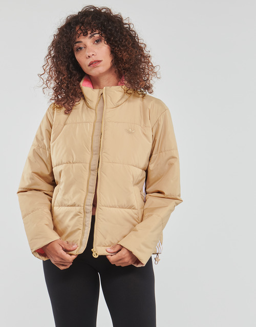 adidas Originals - SHORT PUFFER - beige magique