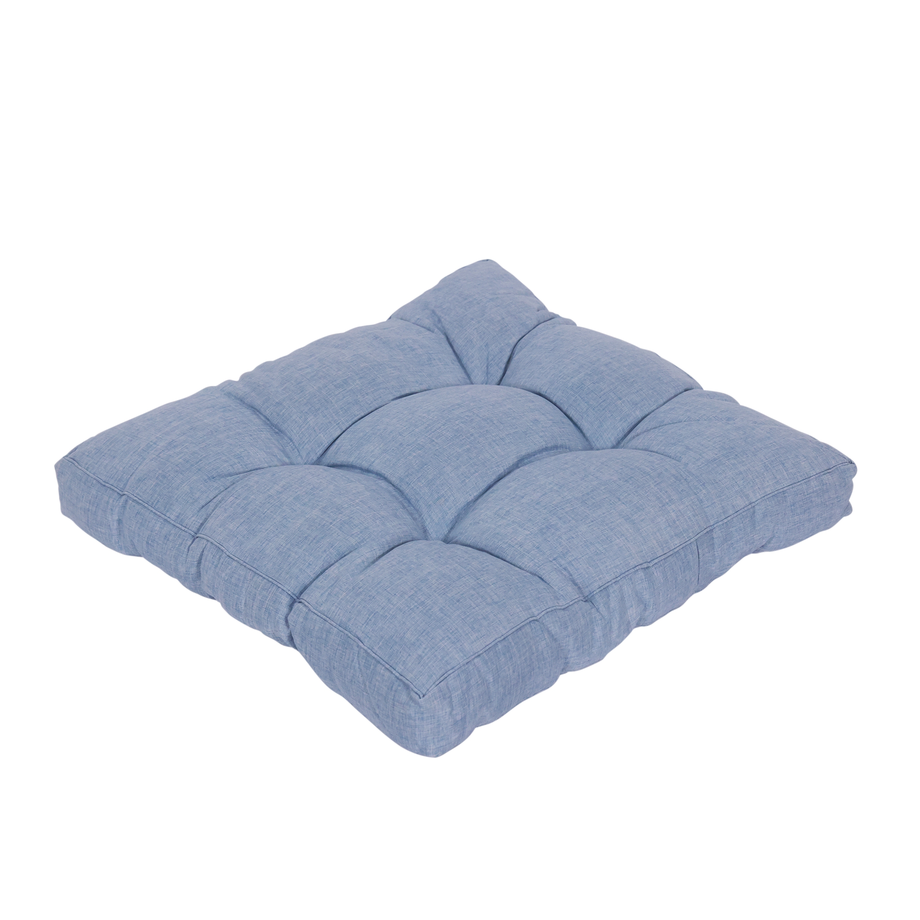 Outdoorkissen Bodenkissen 2er Set blau