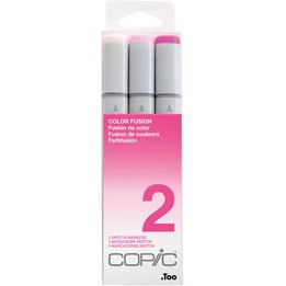 Marqueur sketch, kit de 3 'Color Fusion 2'