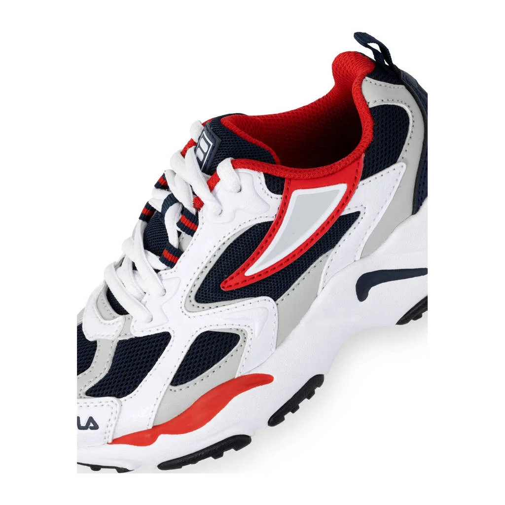 Fila Ray Tracersneakers wit/donkerblauw/rood