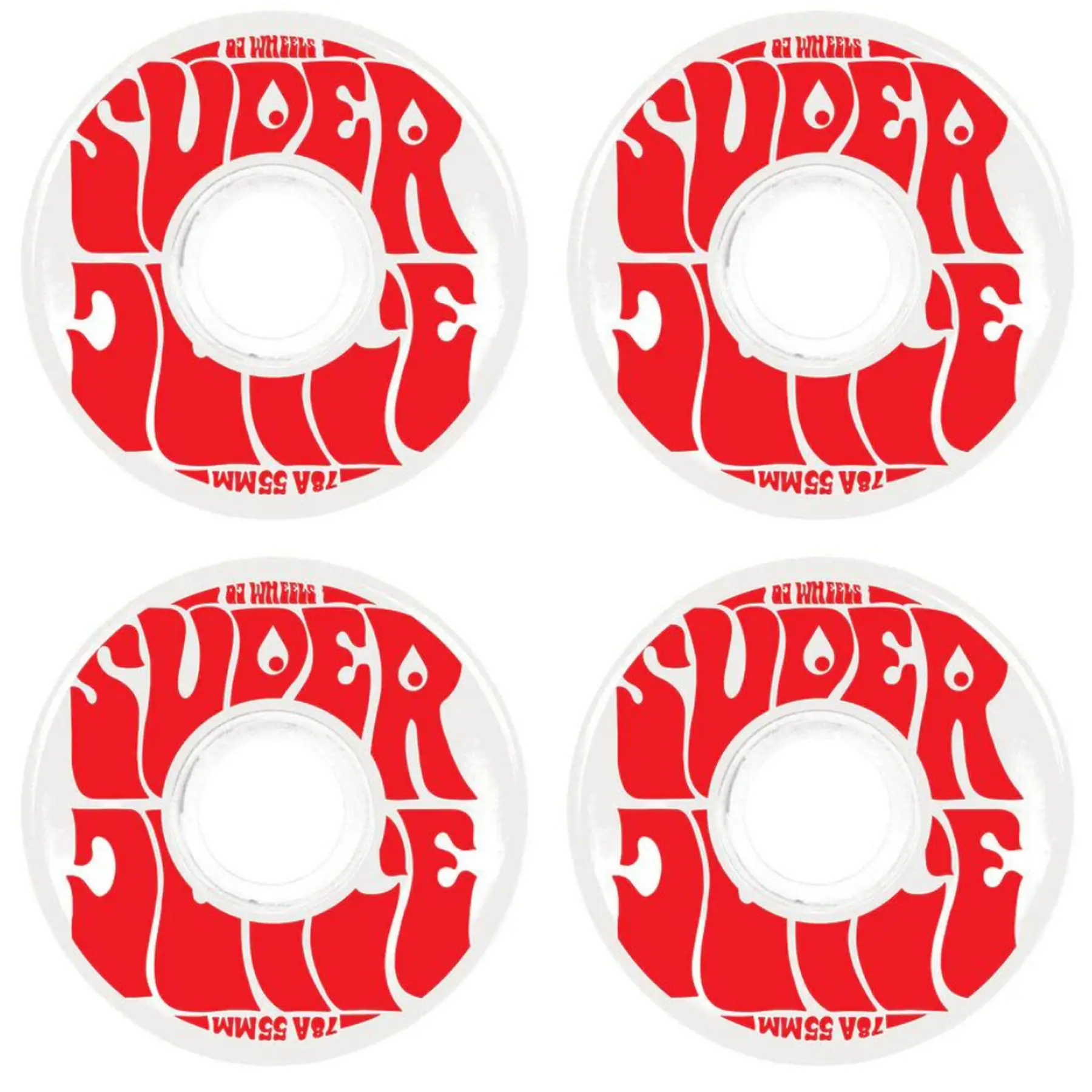 OJ's Mini Super Juice 78a Skateboard Hjul 4-Pak - Skateboards