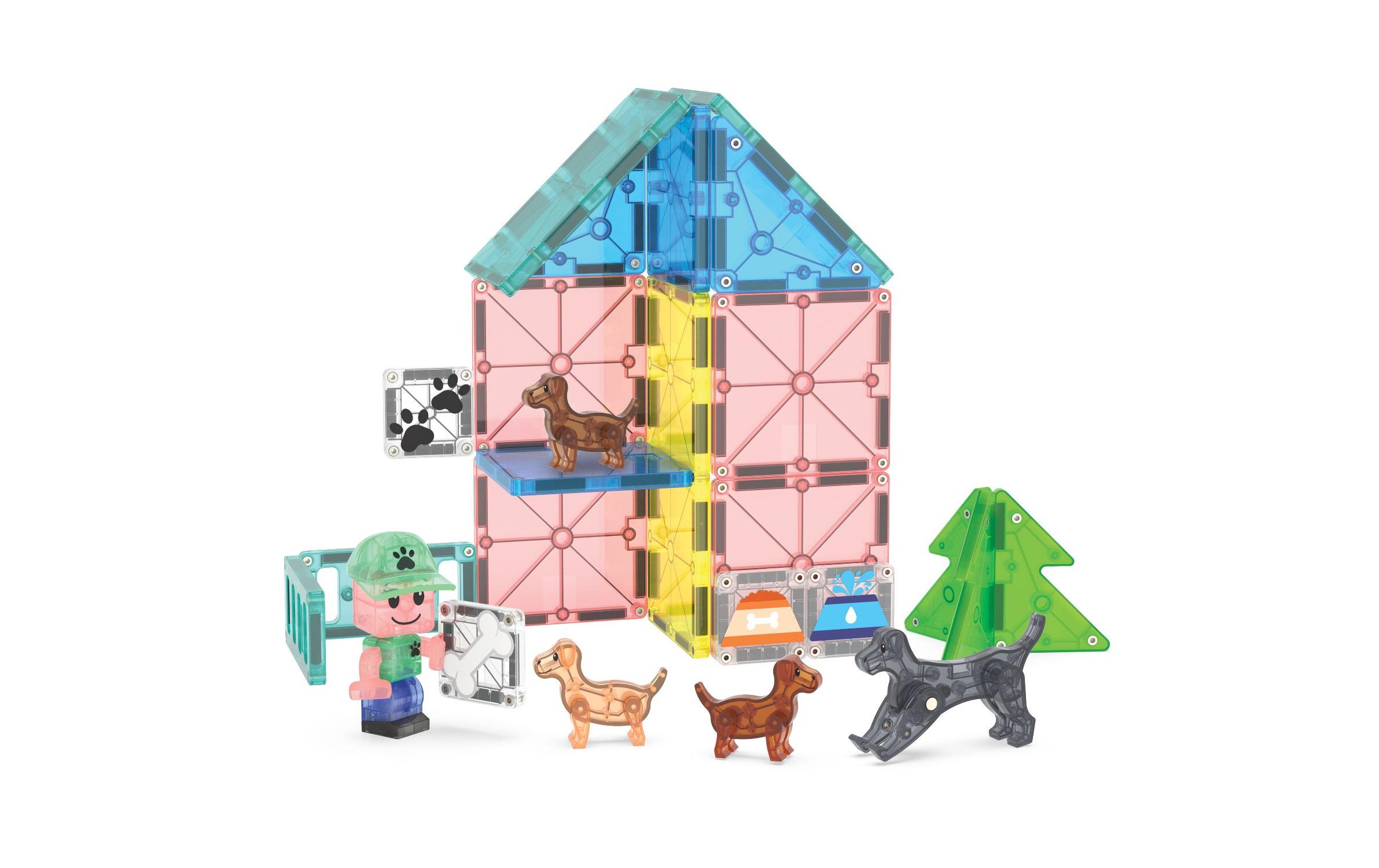 Puppy Park 27 TeileBau-Set mit 27 magnetischen Teilen