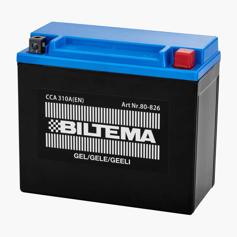 MC-batteri gelé, 12 V, 20 Ah, 175 x 87 x 155 mm
