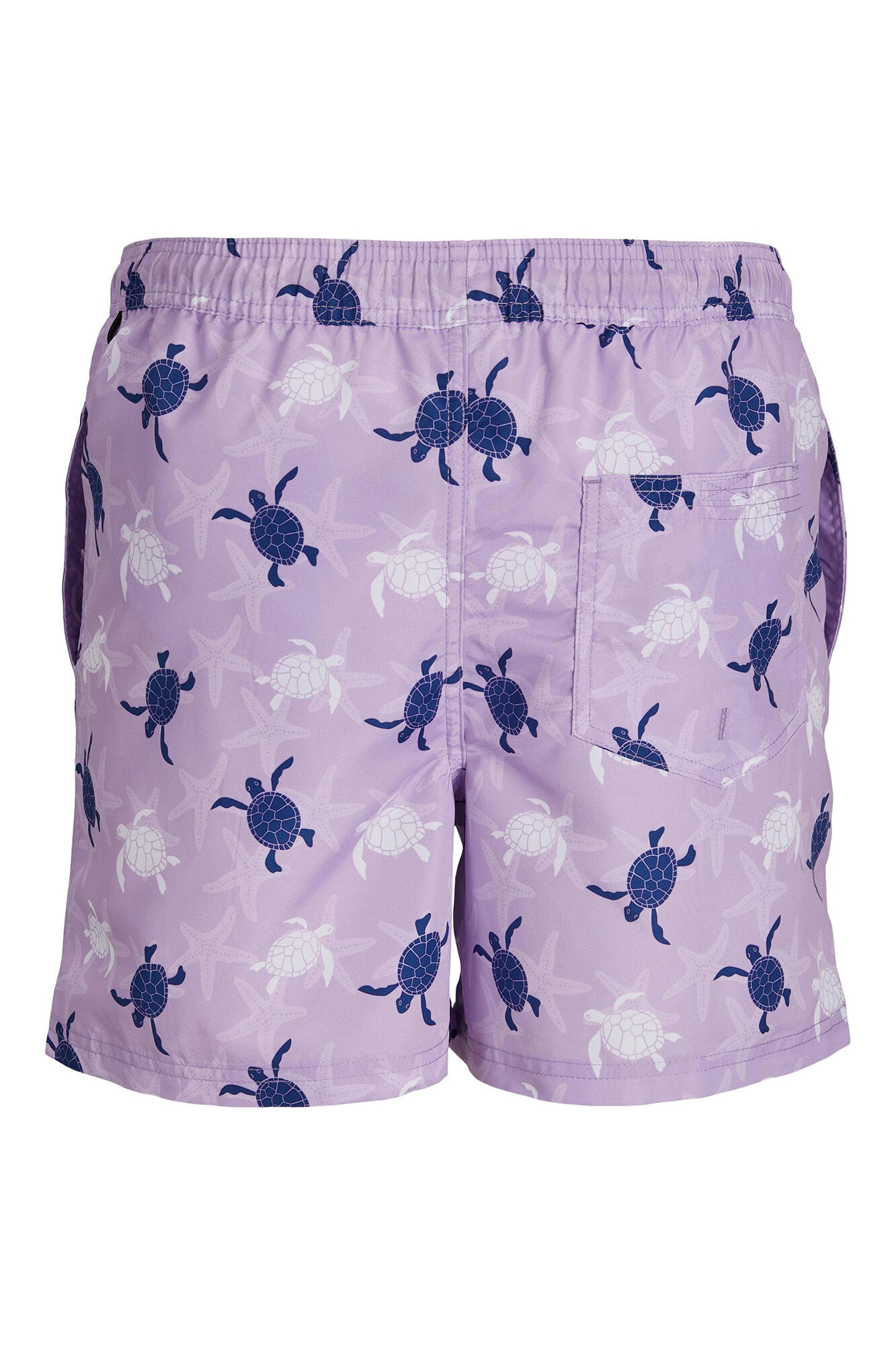 Bañador estampado - morado
