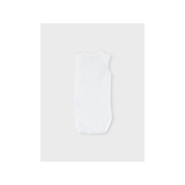 Name It Romper Zonder Mouw 3-Pack Bright White