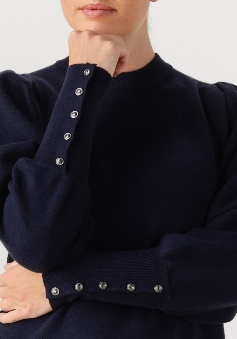 donkerblauwe janice midi jurk clay