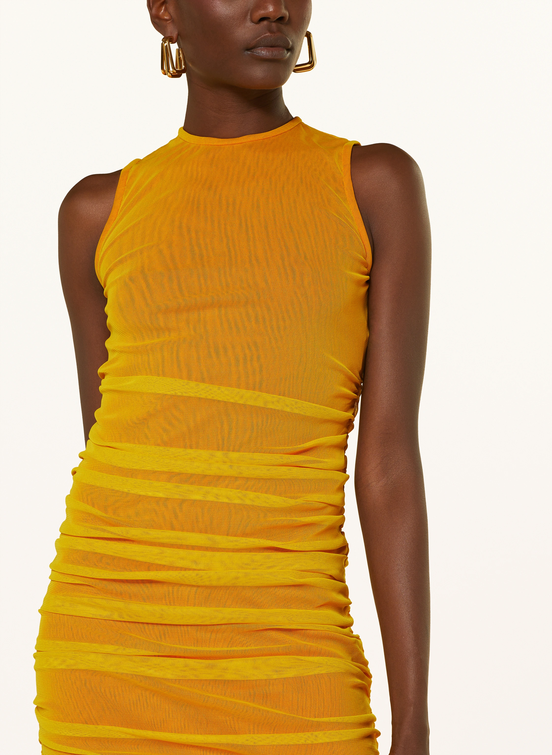 SAINT LAURENT Mesh-Kleid