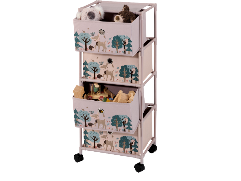 Kinder kast op wielen