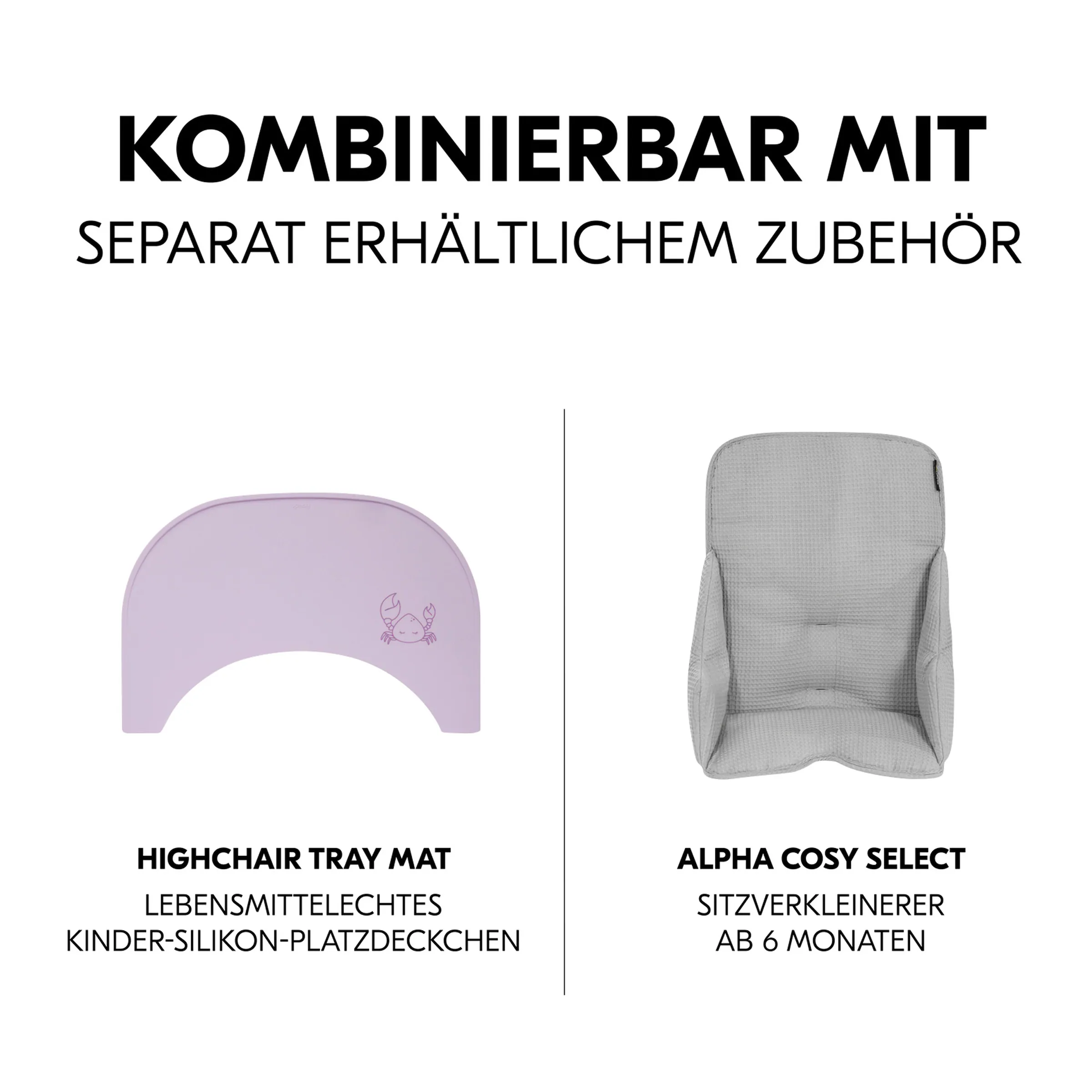 Hauck Essbrett für Hochstuhl Arketa