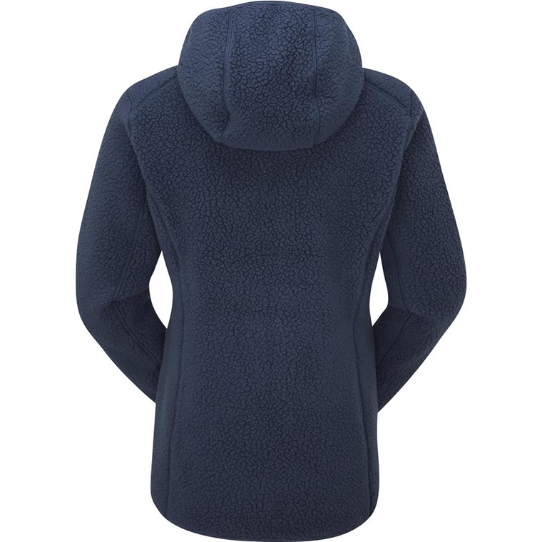 Rab Shearling Hoody Womens Deep Ink