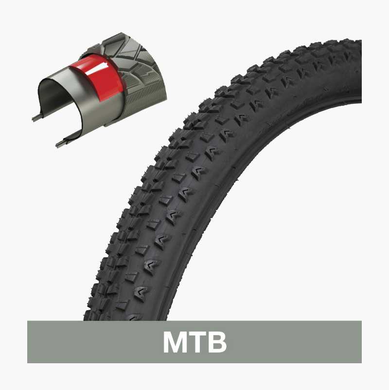 Sykkeldekk ekstra forsterket MTB 27,5
