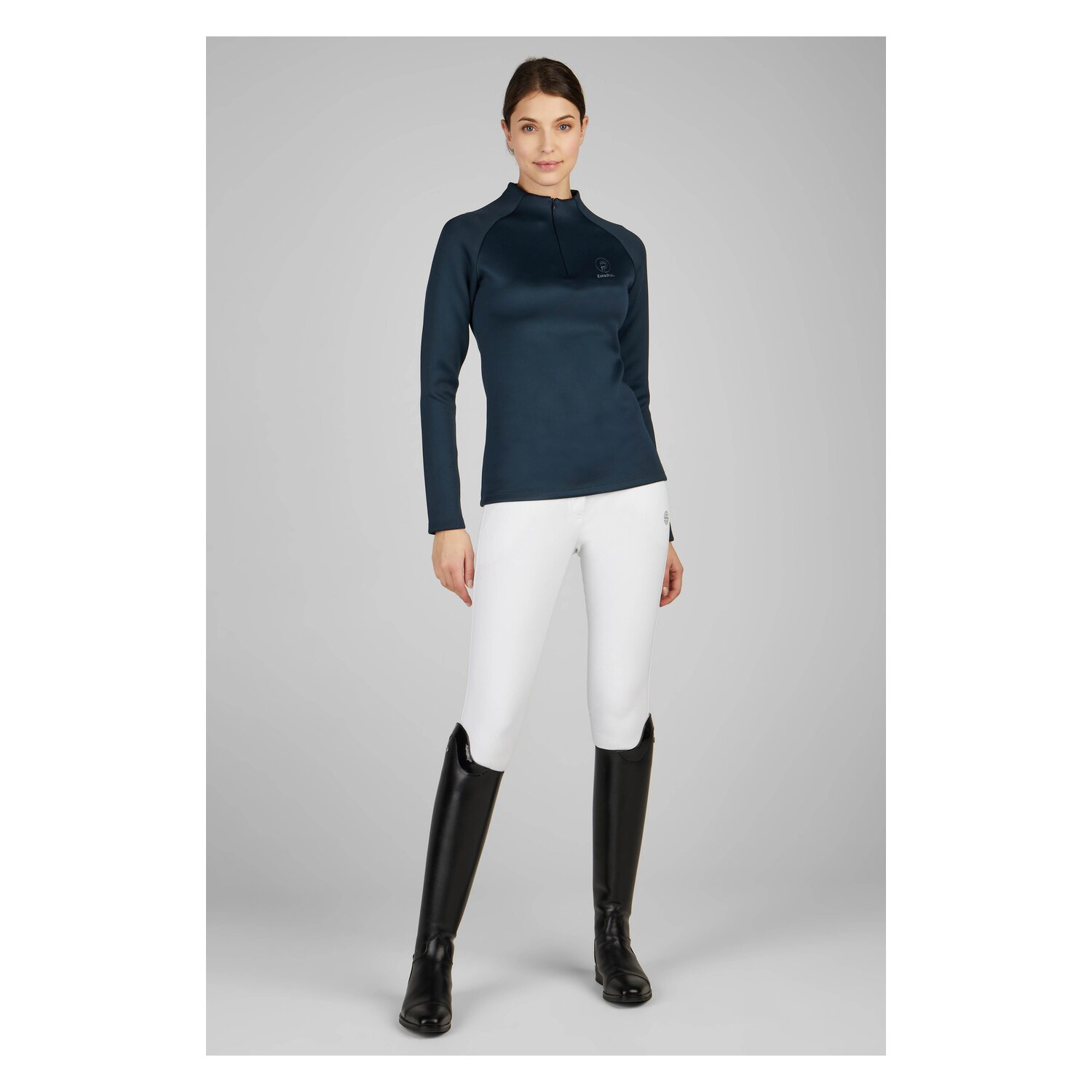ESKADRON Platinum Half Zip-Shirt Platinum  - atlantic blue