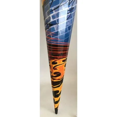 Nestler Schultüte Hotweehls mit Sound und blauem Tüll, 85 cm, 12 eckig