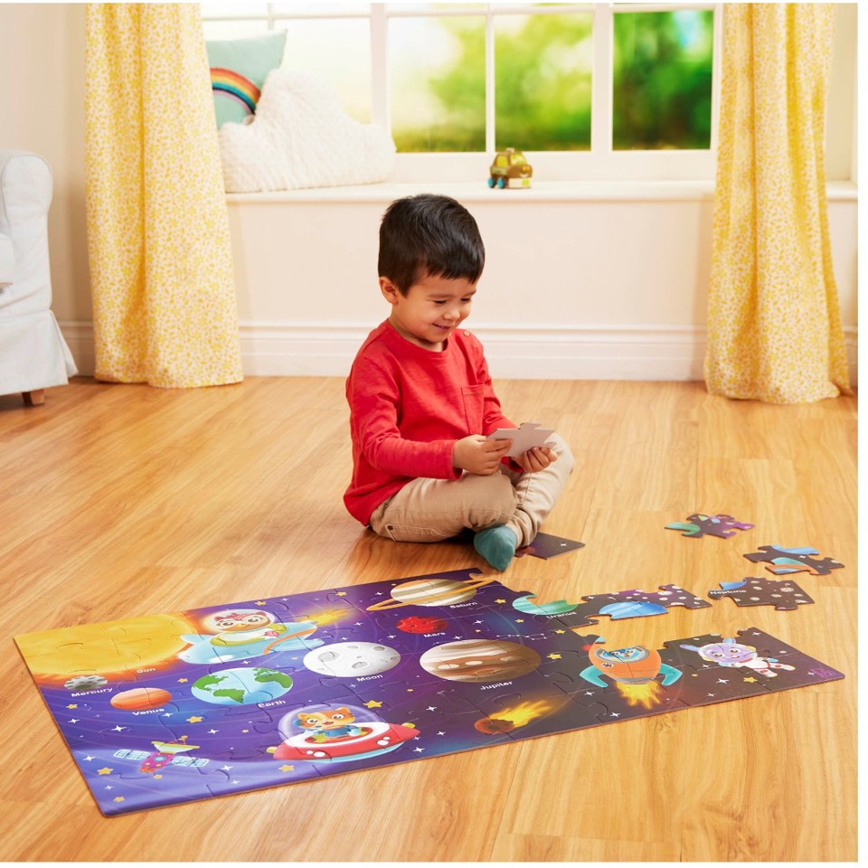 B Toys - B Gulvpuslespil - Solsystemet
