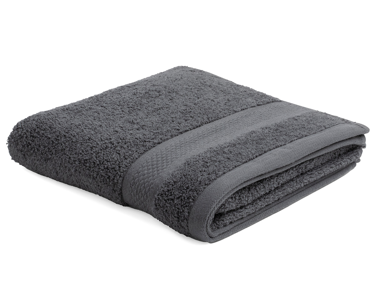 DoubleDry Hotel 50 x 100 cm set van 6 handdoeken - antraciet