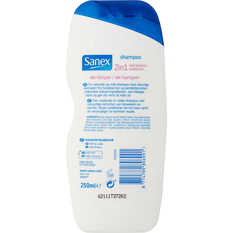 2-i-1 shampoo m. hvedeprotein