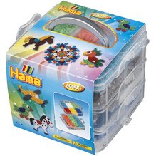 Hama Perles à repasser midi 'boîte de rangement neutre'