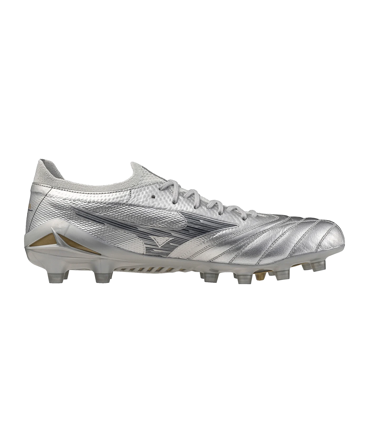 Mizuno Morelia Neo Beta Elite FG Platinum Silver Silber F04