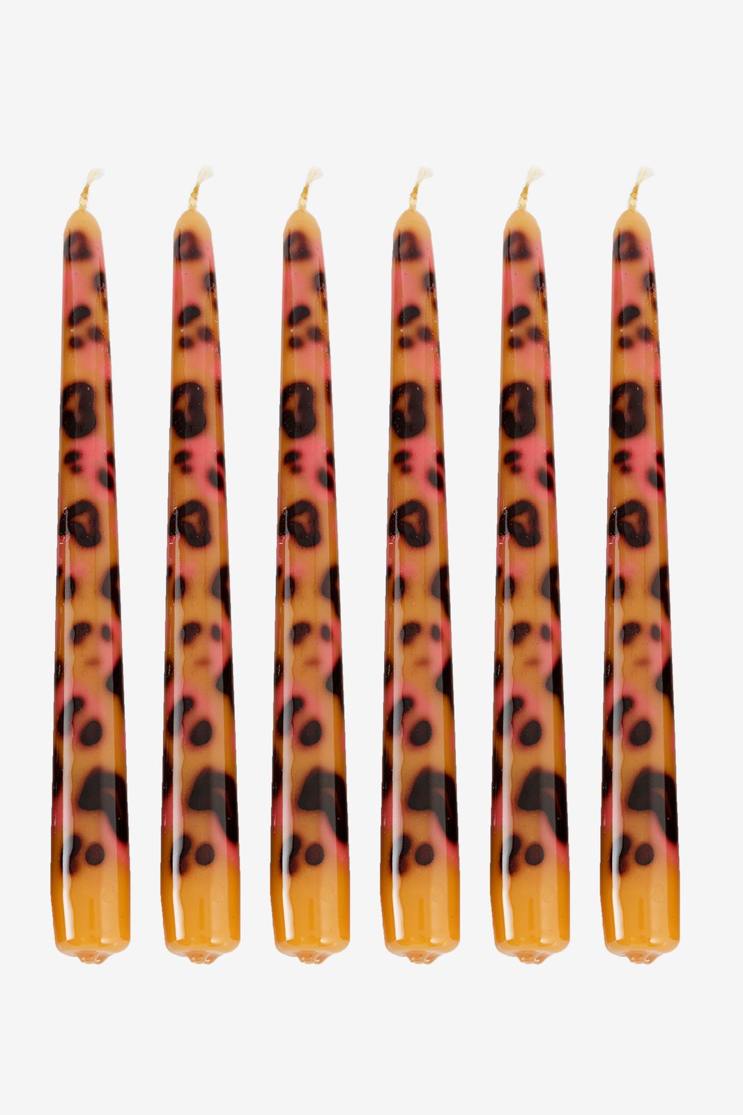 Bruine dinerkaars leopard 25 cm