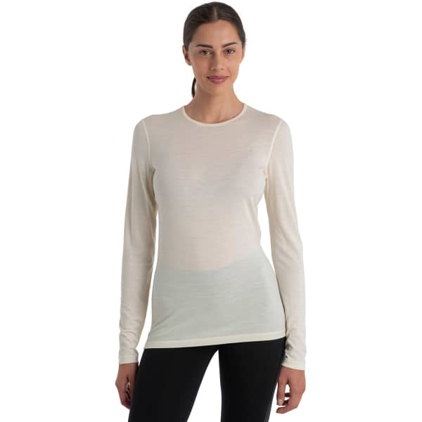 T-shirt thermique ICEBREAKER W 200 OASIS LS CREWE BLACK