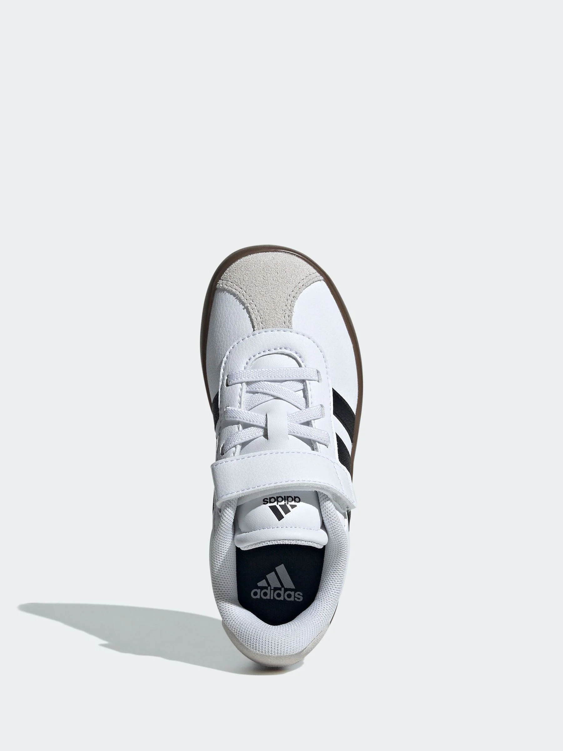 Wit/zwart - adidas Vl Court 3.0 Hook and Loop sneakers voor kinderen