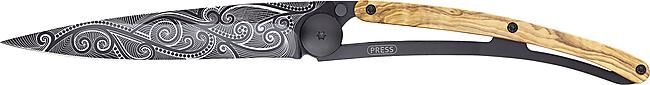 DEEJO - COUTEAU PACIFIQUE TATOO BLACK 37 G