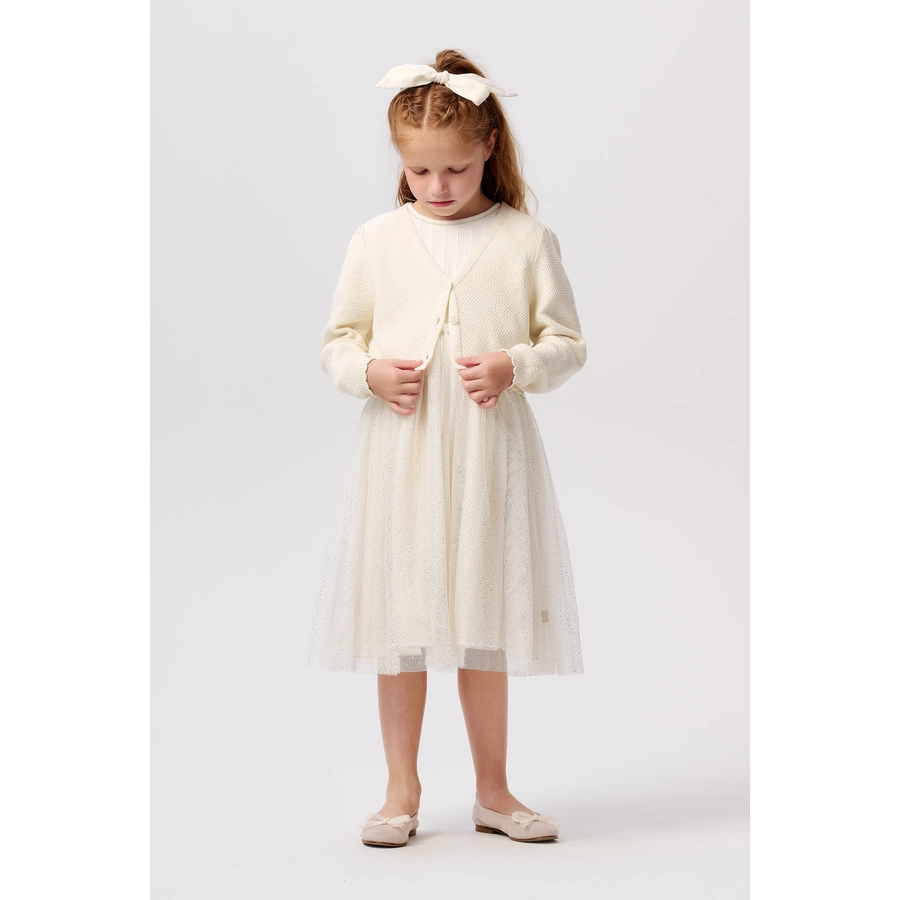 Noppies Kleid Evansville Antique White