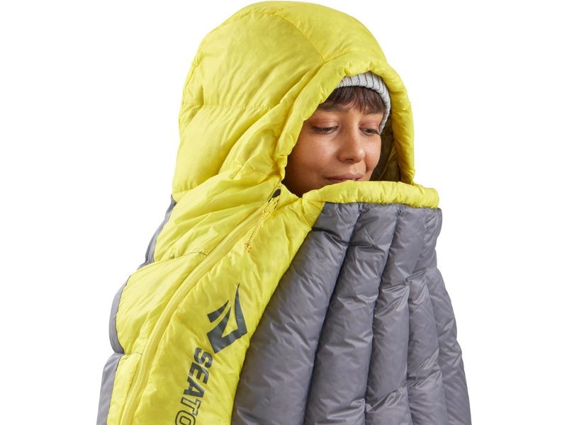 SEA TO SUMMIT Spark Women's -1C/30F R Polyester, Gelb/Grau Mumienschlafsack