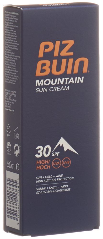 PIZ BUIN Mountain Cream Creme SPF30 Tb 50 ml